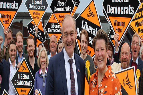 A photo of Liberal Democrat leader Ed Davey.